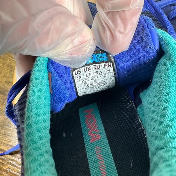 Hoka Clifton 9 Bellwether Blue Women's Size 7 B Shoes 1127896 BBCRM - Picture 8 of 9